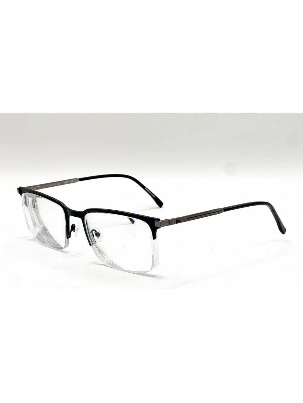Lacoste L2268 001 Black Rectangle Authentic Eyeglass Frames 57-21-145